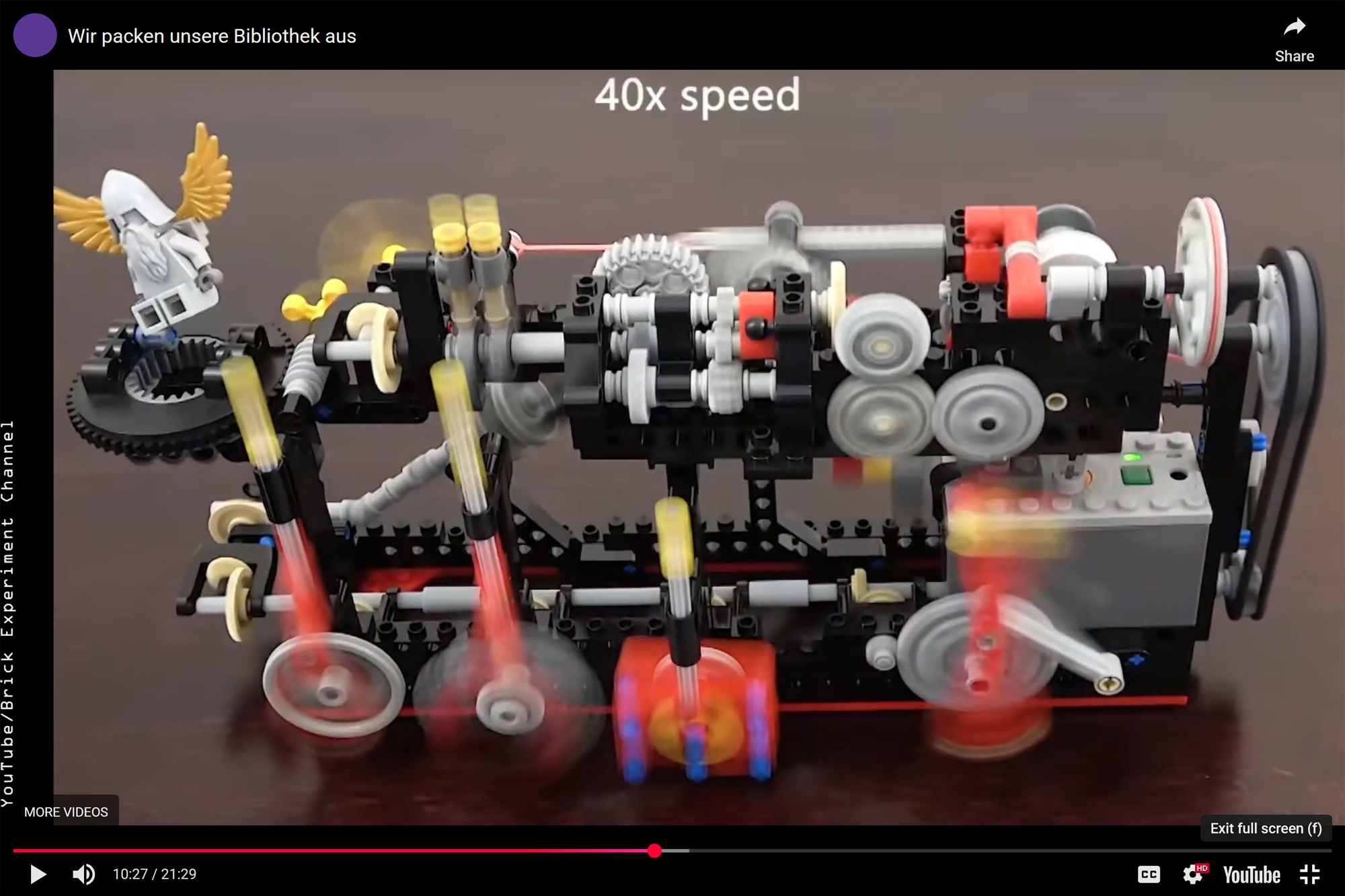 Screenshot. Darauf ein Getriebe.